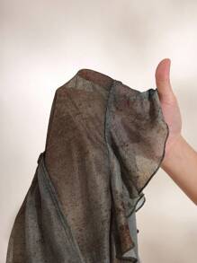 Shutterstock Y2Kool Women's Deep V Neck Sexy Dress Suitable For Summer Y2K 2000s Back To School Club Outfits Women Sexy Date Night Outfits Women - Green - View 7