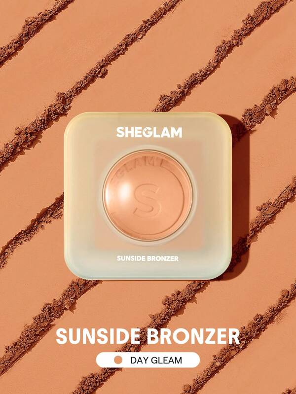 SHEGLAM Sunside Bronzer-Day Gleam Powder Contour Long Wear Evenly Pigmented Neutral Warm Tone Bronzer Sculpting Natural Matte Face Makeup Contour & Bronzer Graduation Birthday Holiday Summer Fall Autumn Y2K Fancy Fashion Women Makeup Cosmetic Party Beach Travel Camping Outdoors School Campus Trip Festivals Decor Gift Present Rose Girl Cosplay Best Color Charm Vibe