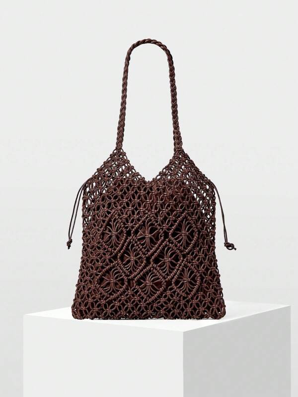 MOTF PREMIUM BOLSO DE HOMBRO GRANDE DE GANCHILLO CASUAL Y DE OFICINA PARA MUJER