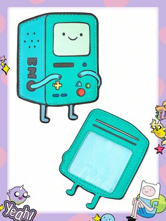 Adventure Time X ROMWE Multifunctional Large Capacity Card Case Wallet
