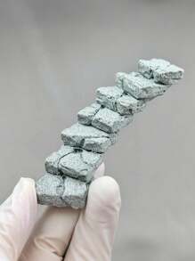 1 model de trepte de piatră, Micro-peisaj, Trepte de munte, Drum din scânduri de piatră, Cale cu masă de nisip, Scări în miniatură, Pietre de trecere, Trepte în miniatură.