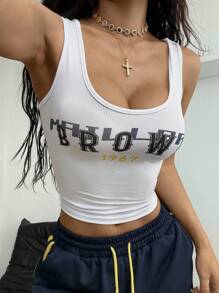 StreetHx 2 件女士休闲无袖上衣和抽绳宽松短裤套装 - 藍白色 - 查看 3