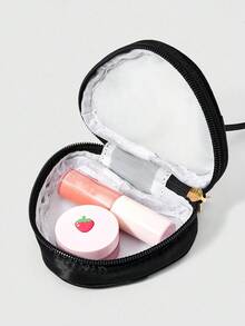 ROMWE Kawaii 时尚可爱英文刺绣迷你便携化妆包 - 彩色 - 查看 2