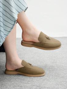 Sleekvia Women's Green Flat Casual Shoes - Green - View 5