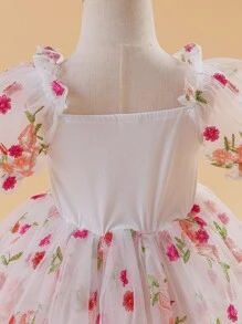 Glamorique Kids Girls' Princess Dresses, Flower Girls' Dresses, Birthday Party, Wedding, Festival Dresses, Girls' Princess Dresses, Flower Girls' Dresses, Birthday Party, Wedding, Festival Dresses, Flower Mesh, Embroidered Mesh, Outdoor Clothing, Wedding Guest Dresses, Puff Sleeves, Wedding Guest Dresses, Children's Birthday Dresses, Bohemian Style Children's Dresses, Knitted Dresses, All-Season Dresses, Flower Mesh, Embroidered Mesh, Puff Sleeves, Knitted Dresses, All-Season Dresses