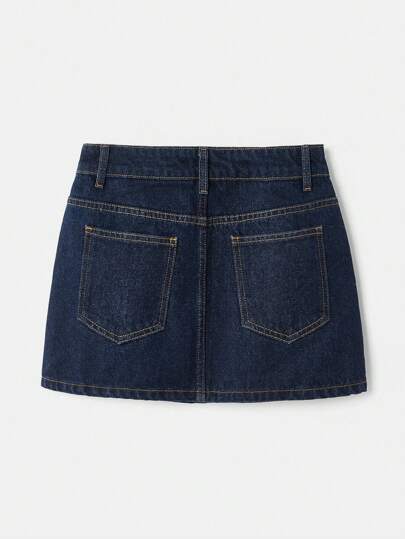 Maija Women's Denim Mini Skirt, Y2K Style, Concert, Back To School, Autumn For Women