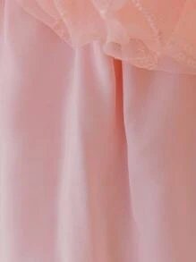 Glamorique Kids Neues Mädchen Jacquard-Netz-Prinzessinen-Kleid, geeignet für Baby Mädchen Alltag, Geburtstagsparty, Hochzeit und andere Anlässe - Pink - Übersicht 8