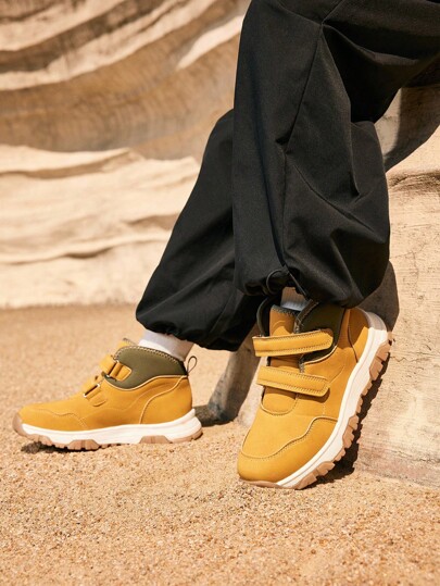 Kinder Winter Thermo-gefütterte Lässig modische Schnür-Schnee-Stiefel