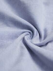 Chiquease 女士绿色休闲时尚简约设计斜襟高腰阔腿裤 - Iron Gray - 查看 7