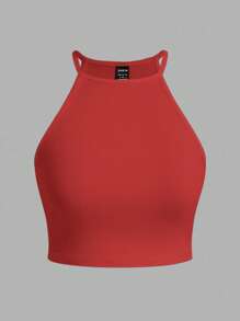 SHEIN EZwear Bộ 3 áo ba lỗ họa tiết da báo thường ngày dành cho nữ, thích hợp cho mùa hè - Nhiều màu - Xem 7