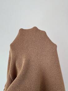 Elenzga Women's Sleeveless Thin Knit Cardigan, High-End Stylish Metal Button Sweater - Camel - View 8