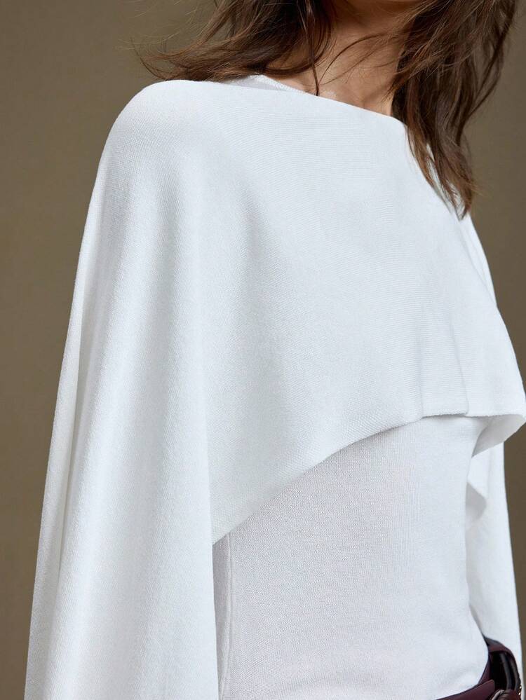 2025 New Women's Clothing, Autumn/Winter Apparel, All Season Wear, Winter Outfits, Back To School Looks, Halloween & Christmas, Women's Teacher Attire, Outerwear, Night Out Dresses, Wedding Guest Formal Wear, Elegant Wedding Guest Dresses, Church Attire, Women's Business Casual, Solid Color Poncho Knit Top