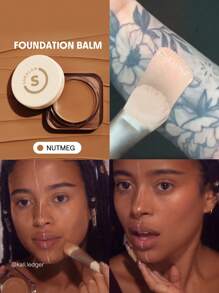 SHEGLAM Full Coverage Foundation Balm-Nutmeg - Nutmeg - View 1
