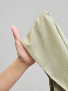 Ontre 2025秋冬女装衬衫，秋冬女装，返校季，万圣节，圣诞节，商务休闲，复古，优雅，基础款服装，纳什维尔服装，休闲通勤，纯色双排扣衬衫，新年，圣诞节，新年 - 軍綠色 - 查看 8