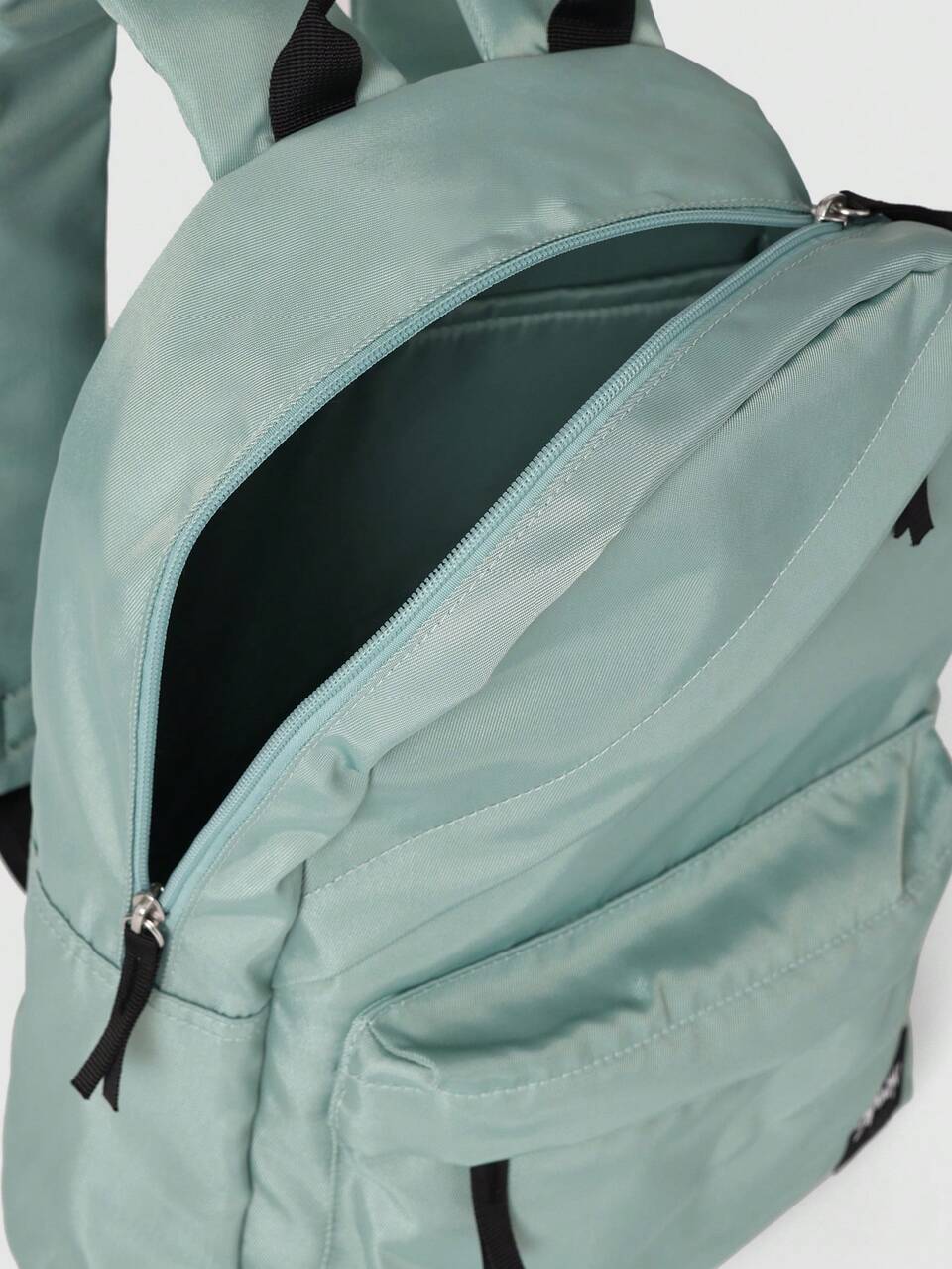 Zaino scolastico classico con tasca frontale e spallacci imbottiti