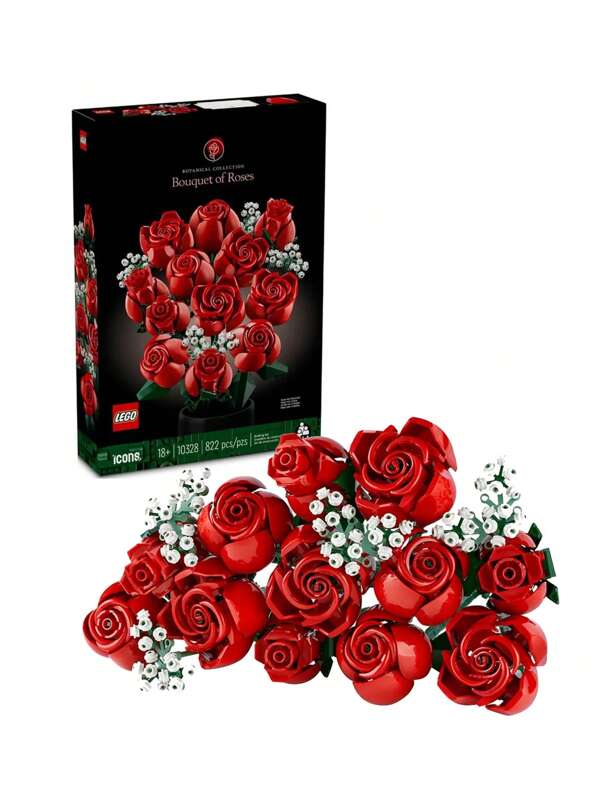 Rosen-Strauß Bauklötze Set für Erwachsene