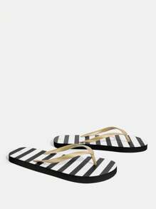 Women's Flip Flops, Summer Breathable Slippers, Comfortable Non-Slip Casual Sandals, Fashion Bathroom Home Slippers, Ladies Thong Sandals, Beach Shoes, House Slippers
