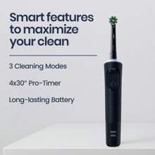 Oral-B ORAL B ELEC TB VITALITY PRO ĐEN - màu đen - Xem 3