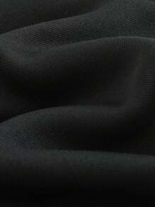 Cozy Pixies 女婴时尚心形图案连帽套头衫柔软针织休闲运动衫 - 黑色 - 查看 6