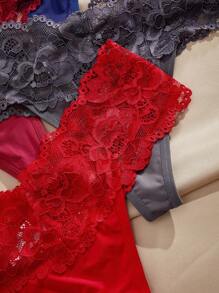 Charlaine 5pack Floral Lace Panty, Sexy Lingerie