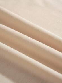 Manfinity Dauomo Men Simple Printed Round Neck Short Sleeve T-Shirt For Summer - Apricot - View 3