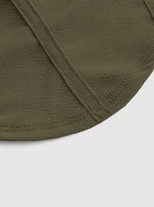 SHEIN x Marika Sila SHEIN MOD Solid Ruched Bust Cami Top