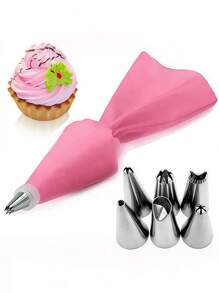 21件/14件/套蛋糕装饰工具套装 - 粉色蛋糕模具烘焙工具套装