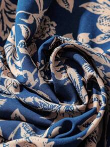 Linhara 女士大码编织夏季假日衬衫