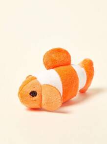 PETSIN 可爱海洋系列毛绒猫玩具，内含发声纸，可与猫咪互动玩耍