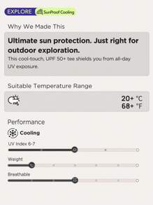 OutZeal 防晒 UPF50+ 清凉防晒T恤 女款宽松版 - 白色 - 查看 6