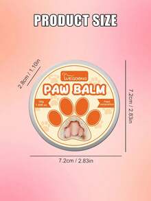 1 pieza Bálsamo para el cuidado de las patas de las mascotas, crema hidratante para las almohadillas de las patas de gatos y perros, protector de almohadillas de las patas - Multicolor - Ver 2