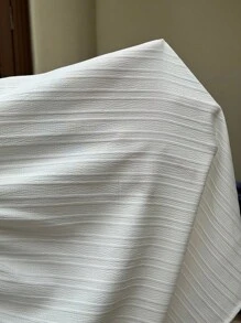 Solflare Plus Size White Embroidered Floral Back See-Through Tank Top - White - View 7