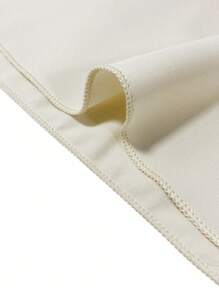 Franclia 女士优雅度假斗篷式杏色连衣裙 - 杏色 - 查看 6