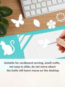 Joy 切割垫（4.5x12 英寸，标准抓握、轻抓握、强力抓握），Joy 粘性切割垫配件，返校，学校用品 - 均碼 - 查看 12