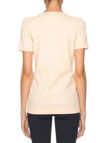 Champion Women's Crew Neck Relaxed-Fit Short Sleeve Basic Casual T-Shirt, Summer - Beige - View 2