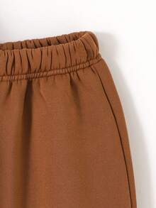 Genkimix Kids 小男孩格子长袖单排扣口袋连帽衬衫和裤子休闲套装 - 彩色 - 查看 5