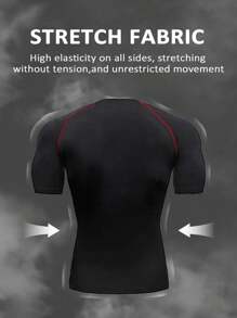 Manfinity Sport Corelite Herren Sport Set: Kurzarm T-Shirt und Shorts, geeignet als sommerliche Sportbekleidung für Läufe, Workouts, Gym-Outfit, atmungsaktiv