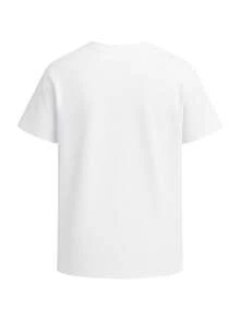 Champion 女士夏季字母印花圆领短袖休闲T恤 - 白色 - 查看 5