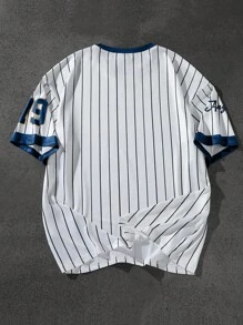 PAVTROS 男士年轻街头风格 79 号图形印花 T 恤号码球衣定制球衣运动球衣棒球衫男士棒球服，图形 T 恤，图形 T 恤，趣味衬衫，超大夏季