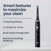 Oral-B IO Series 6 Electric Toothbrush Magnetic Black - Black - View 3