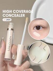 SHEGLAM Like Magic 12Hr Full Coverage Concealer-Linen  Matte Liquid Concealer Long Lasting Brightening Color Corrector Weightless All-Day Long Lasting Hydrating Concealer Christmas Winter Concealer Graduation Birthday Holiday Summer Fall Autumn Y2K Fancy Fashion Women Makeup Cosmetic Party Beach Travel Camping Outdoors School Campus Trip Festivals Decor Gift Present Rose Girl Cosplay Best Color Charm Vibe