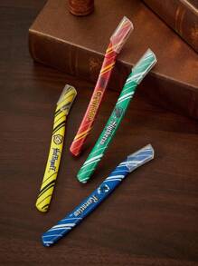 HARRY POTTER X SHEIN 4pcs Cartoon Pattern Eyebrow Trimmer Set, Blade And Won't Scratch Skin, Suitable For Eyebrows, Face, Body And Other Areas, For Women And Men - Multicolor - View 4