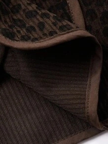 DAZY Toddler Boys' Loose Fit Casual Leopard Print Jacket, Autumn