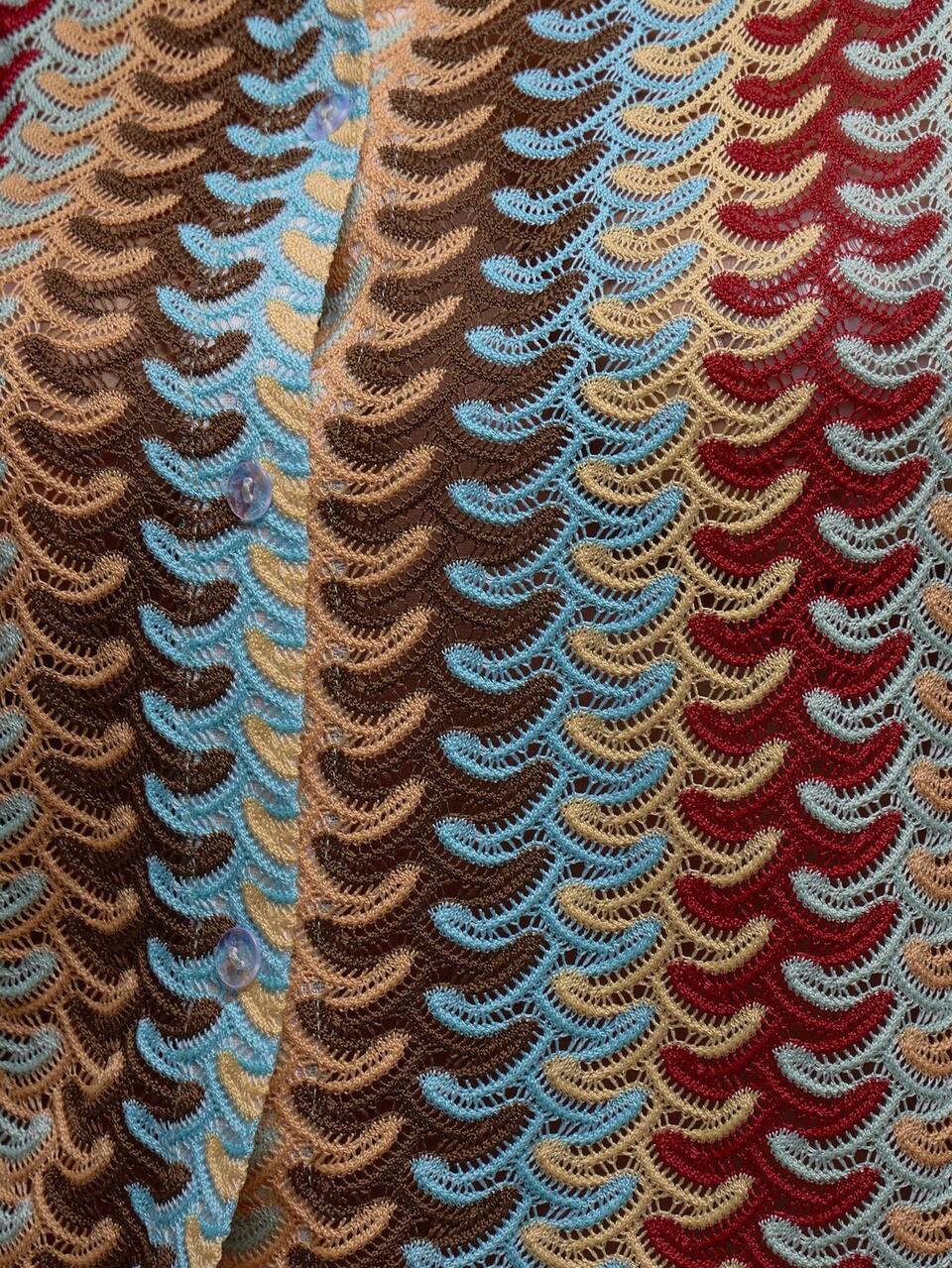 Crochet Style Textured Patterned Cropped Collared Shirt Only Beach Swim Sexy Boho Festival Holiday Summer Vacation Cute Elegant Ibiza Spring