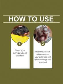 3pcs Dog And Cat Paw Balm Gentle Moisturizing Softening Paw Care Balm For Pets - Green - View 6