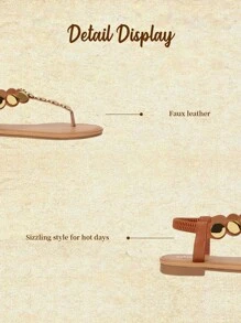 Styleloop Women's Flat Sandals, Bohemian Style Western Music Festival Party Outfit