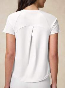 OutZeal 防晒 UPF50+ 清凉防晒T恤 女款宽松版 - 白色 - 查看 7