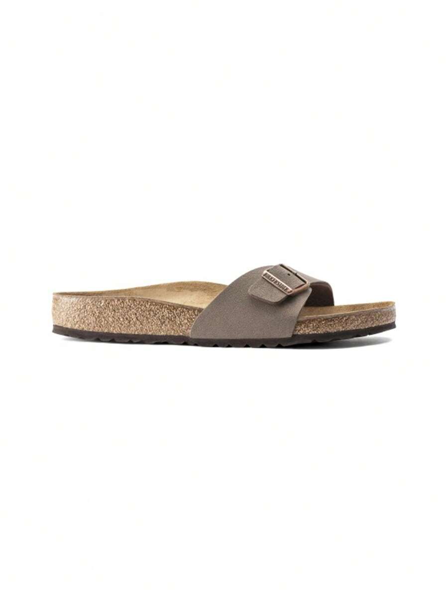 Birkenstock Madrid Birko-Flor Birkibuc - màu nâu - Xem 1