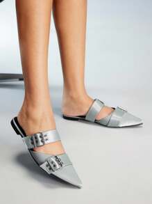 CUCCOO GRLICON Women's Y2K Style Flat Shoes, Suitable For Punk, Biker, Cool Girl, Halloween, Christmas, Party Outfits - Pastel Green - View 4