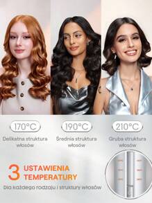 SHEGLAM HAIR It-Curl Rizador instantáneo de un solo toque Plancha rizadora automática, rizador de cabello automático, rizador de cabello automático, rizador de cabello automático de 32 mm con 3 temperaturas, calentamiento rápido y rotación de 2 vías, apagado automático, rizador giratorio antiescaldaduras y antienredos, rizador instantáneo táctil para peinarRizador de cabello automático de 32 mm con 3 temperaturas, calentamiento rápido y rotación de 2 vías, automático Varita rizadora giratoria con apagado, antiescaldaduras y antienredos, rizador instantáneo táctil para peinar el cabello Graduación Cumpleaños Regalo Día festivo Invierno Rosa Onda Constituir Fiesta Playa Viajar Cámping Escuela Campus Festivales Rosa Presente Chica Encanto Mejor Día de San Valentín Día de la Mujer Ámate a ti mismo - Enchufe EU Tipo C(220-240V) - Ver 9